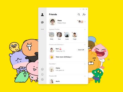 ����� ������� �������� ������������ ��������� ���������� KakaoTalk