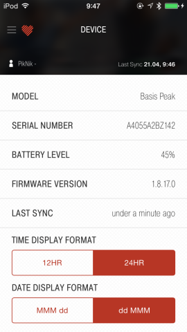����� Basis Peak: ������-������ ���� �����-����